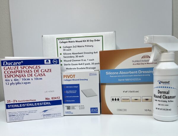 Collegen Matrix with Abs Silcone Dressing