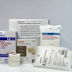 Silver Calcium Alginate kit with bulk dressing